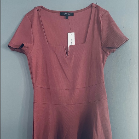 Francesca's Collections Dresses & Skirts - Mauve/pink fit and flare dress